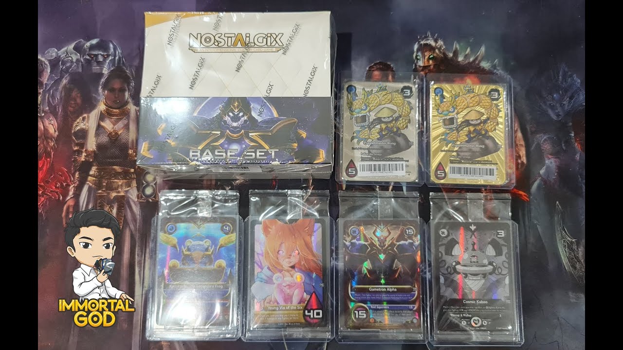 Nostalgix TCG Day Zero Booster Box Opening