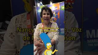 Hable con Nancy MacKenzie, la voz de Marge Simpson 💥#lossimpson #thesimpsons #bartsimpson