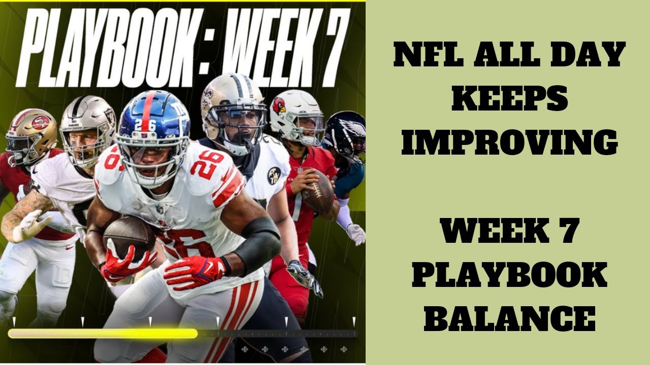 NFL ALL DAY PLAYBOOK BALANCE