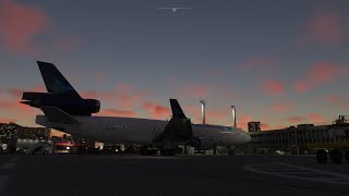 PK-GIJ (MD-11) hard landing at Kai Tak
