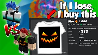 If I Lose The Race I Buy His Merch