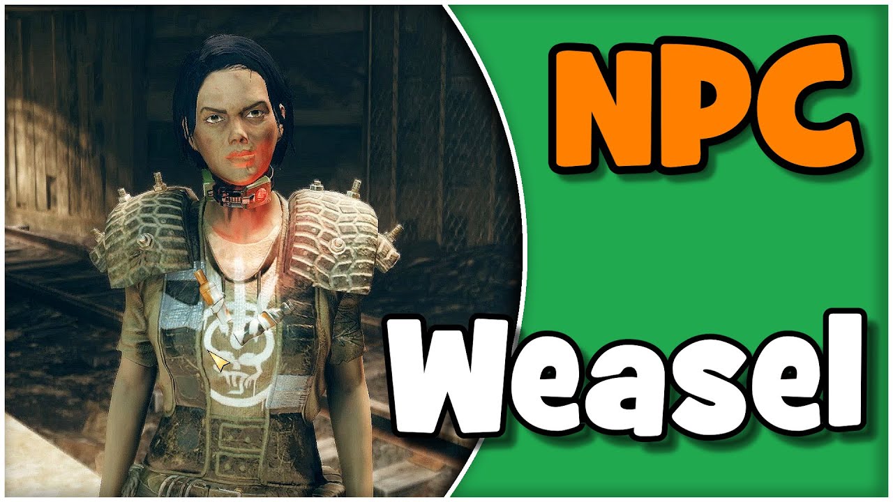 Fallout 76 Wastelanders NPC Weasel Carleton Mine