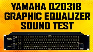 Yamaha Q2031b Dual Channel Graphic Equalizer Review | 31 Band  