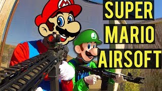 Super Mario Bros. Airsoft Halloween Special With House Gamers And Dutch The Hooligan