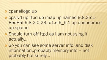 WHM and Cpanel overview   hosting control panel overview