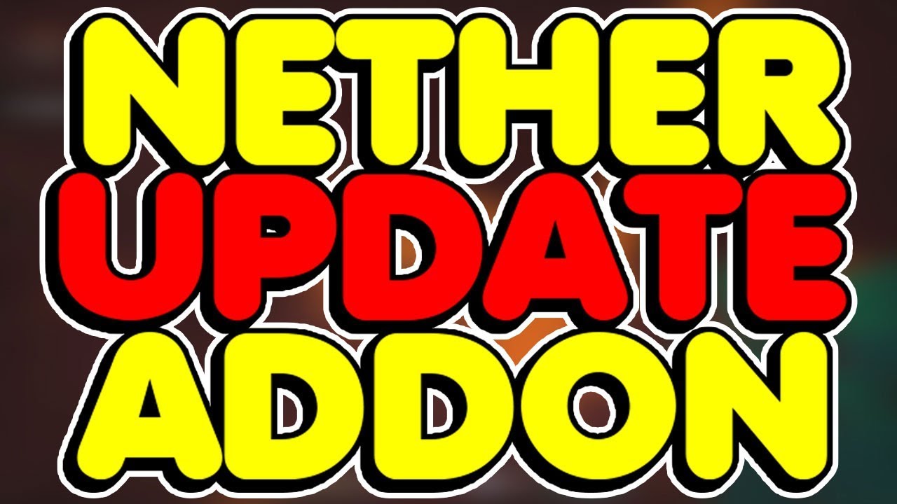 A Nether Update Beta Concept Addon for Minecraft Bedrock! - YouTube