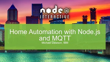 Home Automation with Node.js and MQTT