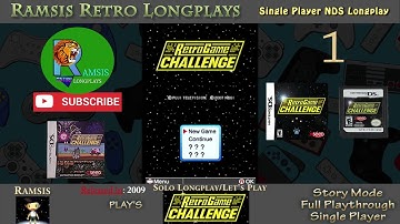Retro Game Challenge | Nintendo DS Game | 2009 | Cosmic Gate | Episode #1 | Retro Longplay
