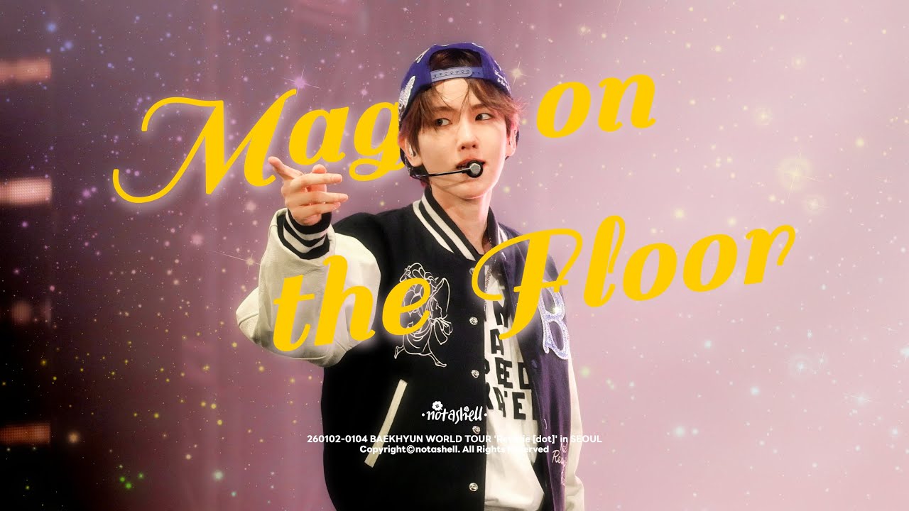 【4K Stage Mix】“Magic on the Floor” 260102-0104 백현 (BAEKHYUN) WORLD TOUR 'Reverie [dot]' in SEOUL