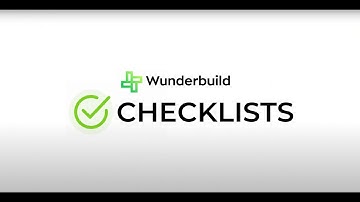 Wunderbuild Checklist Tour