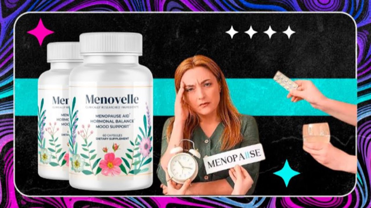 Menovelle – Menopause Dietary Supplement For Hot Flashes and Night Sweats ♀️🥵 Menovelle Reviews