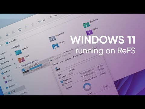 Windows 11 on ReFS