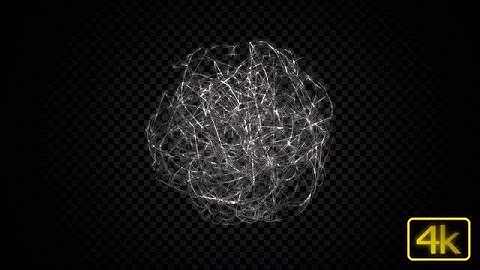 Shiny Thread Loop Stock Motion Graphics