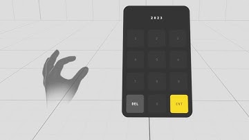 Numeric Keypad with Eye Tracking
