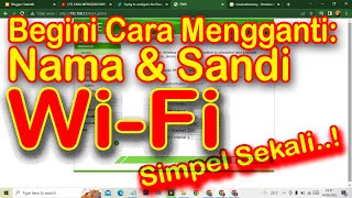 How to Change WiFi Name and Password