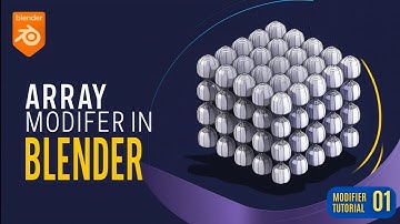 Array Modifier / Blender Modifier Tutorial Part - 01.