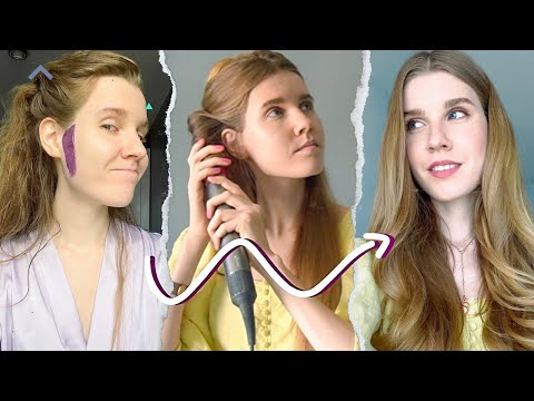 ГОД БЕЗ САЛОНА 😨 ВЕСЬ ДЕНЬ НА ДОМАШНИЙ УХОД 💁‍♀️ Брови, Волосы, Маникюр, Эпиляция