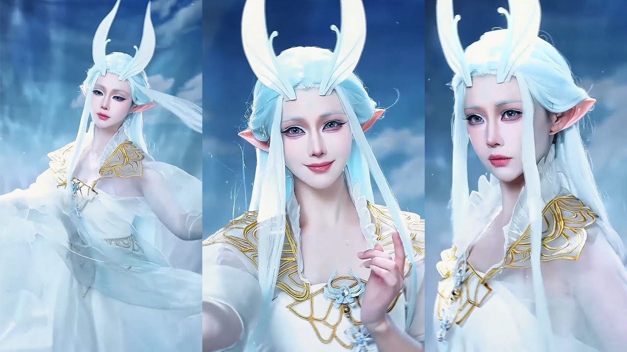 吾乃至尊真龙 ，应龙是也#应龙#ooc致歉 #仿妆#makeup