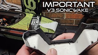 Watch Before you Run V3 SonicWake 36 Bow Cap
