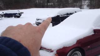 snow removal damaging easy scratching paint without