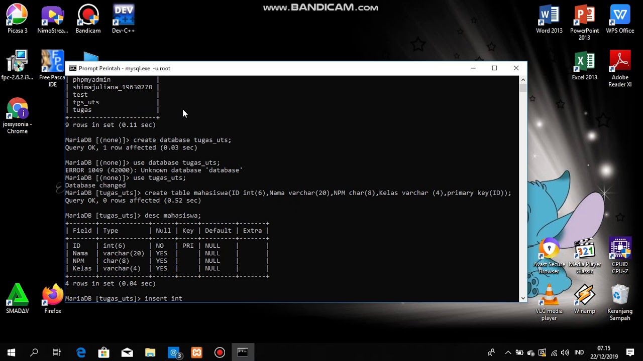 Membuat Database dengan XAMPP !!! 