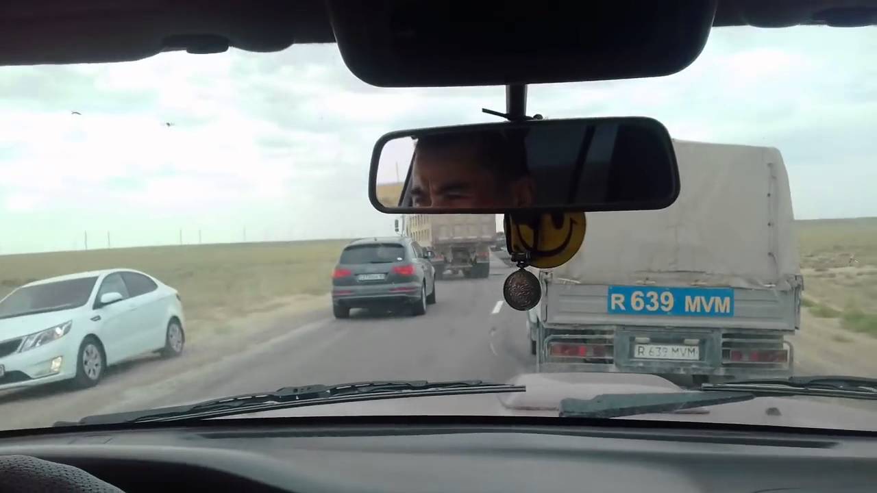 Тюмень актау на машине