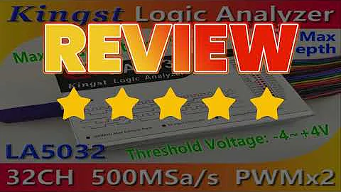 Kingst LA5032 USB Logic Analyzer 500M max  price, review | Aliexpress