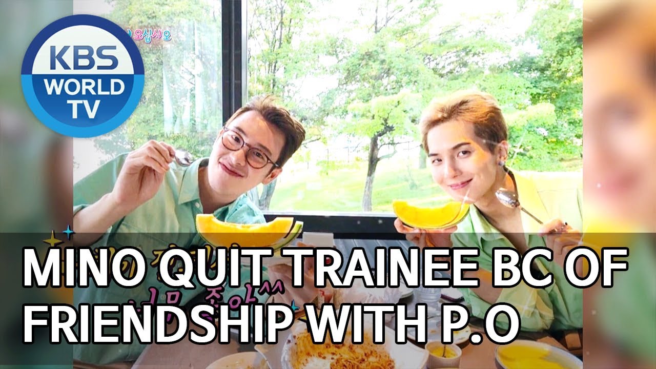Mino quit trainee because of friendship with P.O [Happy Together/2019.10.24]