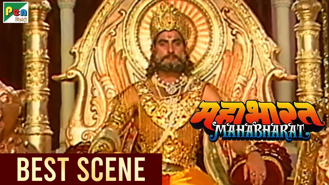       Mahabharat  Best Scene  BR Chopra  Pen Bhakti