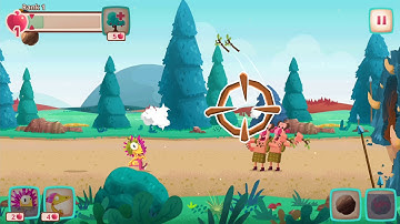 Dino Bash | Level 5-6 | Dinosaurs v Cavemen Tower Defense Wars