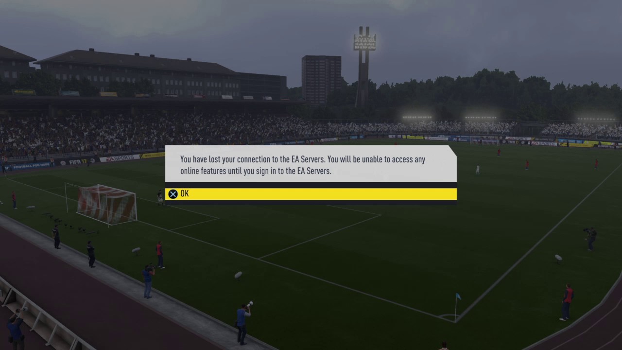 FIFA 17 disconnect glitch proof