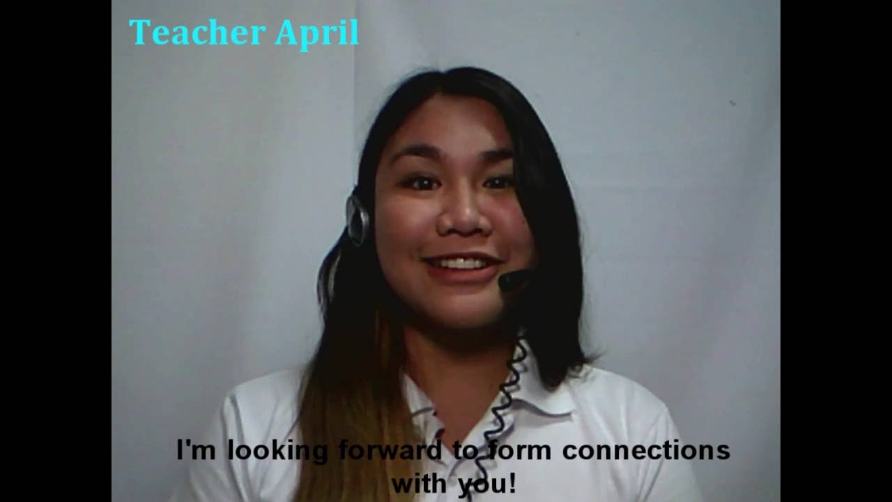 Teacher April - YouTube