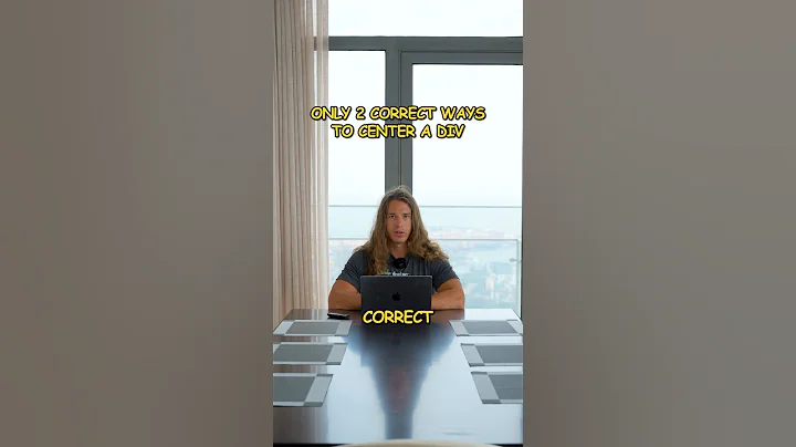 How to center a div - only 2 ways #css #html