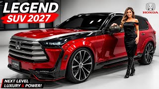 2027 Honda Legend SUV - The Ultimate Luxury SUV Is Finally Here