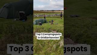 Großbritannien Tipp: unsere 3 schönsten Campingspots | Fernwandern quer durch UK #wandern #camping