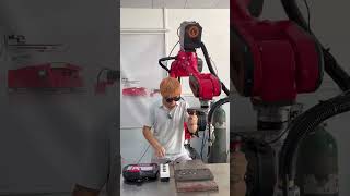 Programming-free welding robot.#automobile #walding #industrialrobot #machine #welding #robot