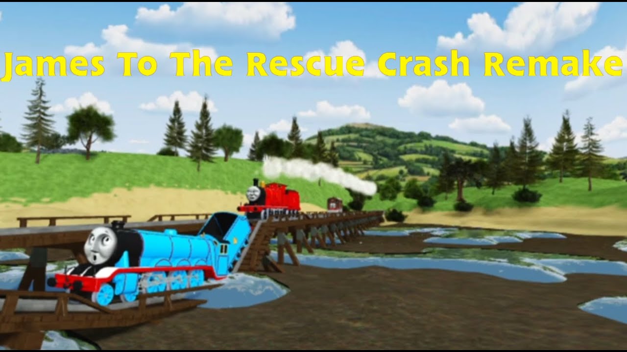 James To The Rescue Crash | A Sodor Online Remake