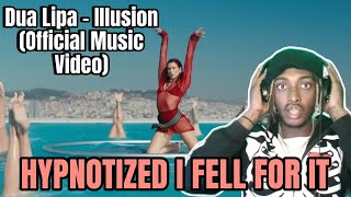 IM HYPNOTIZED!!! Dua Lipa - Illusion (Official Music Video)