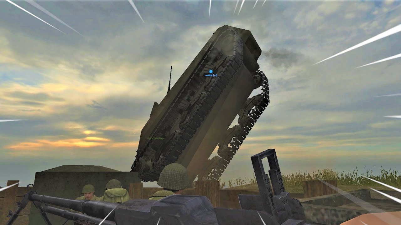 Project Reality Funny/Epic/Random Moments! #98 (PR-WW2 D-Day, Lord Black Hawk,100M RPG, EXPLOSIONS!)