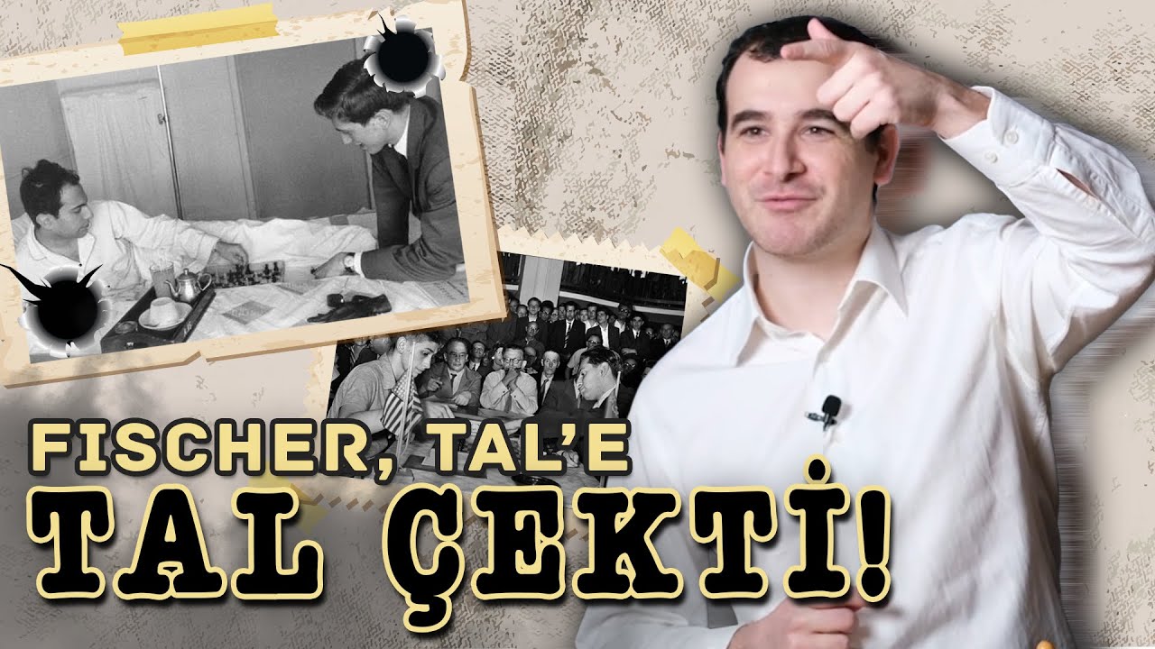 Tal'den Fischer'e AKIL OYUNU! | Fischer vs Tal | Büyük GAFLAR 2S 7B (Karikatür Anlatımlı)