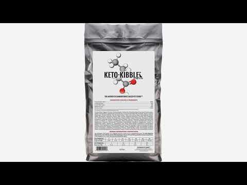 Ketogenic Pet Foods - KETO-KIBBLE – High Protein, Low Carb, Starch Free, Grain Free Dog