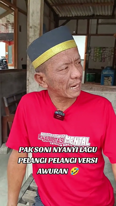 dijamin ngakak , pak soni pedot nganyi lagu pelangi pelangi #caksuro #purnomopolisibaik #paksoni