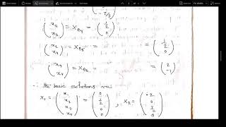 OR: Lecture #36 on finding all the basic and basic feasible solutions of the given system