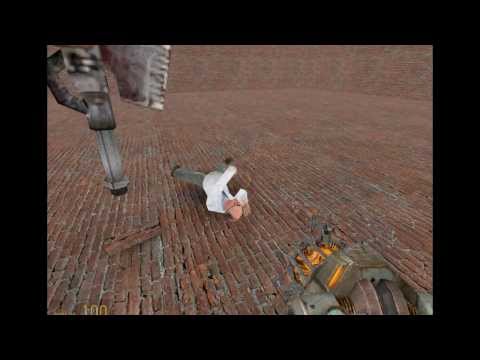 animated physics - ork axe - hl2dm