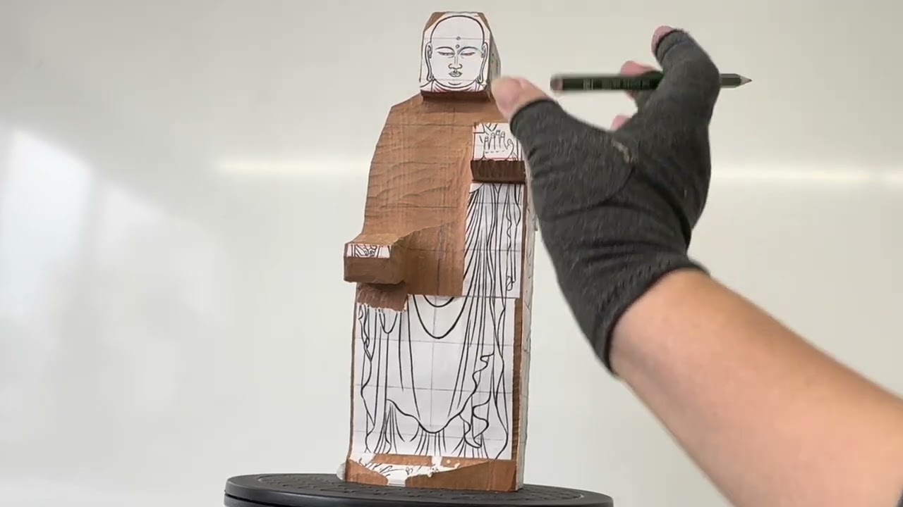 Challenging Myself to Sculpt a Jizo Bosatsu Statue by Yuya M - How