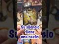 Su silencio tiene una razón | Tarot de amor #tarot #tarotamor #lecturadetarot