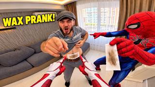 SPIDER-MAN BROTHERS WAX DAD… NOW THEY MUST ESCAPE! (PARKOUR POV)