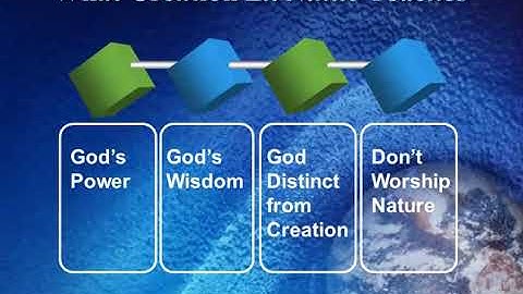 Christian Doctrine Creation and Providence Part 1