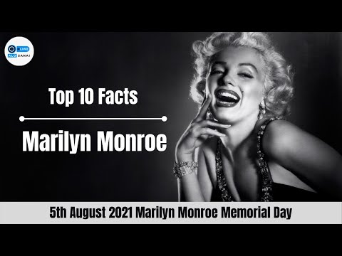 Video: Som Marilyn Monroe Memorial Day Feires 5. August I Verden