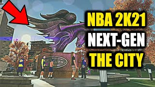 500 PLAYERS IN ONE PARK!? NBA 2K21 NEXT-GEN THE CITY